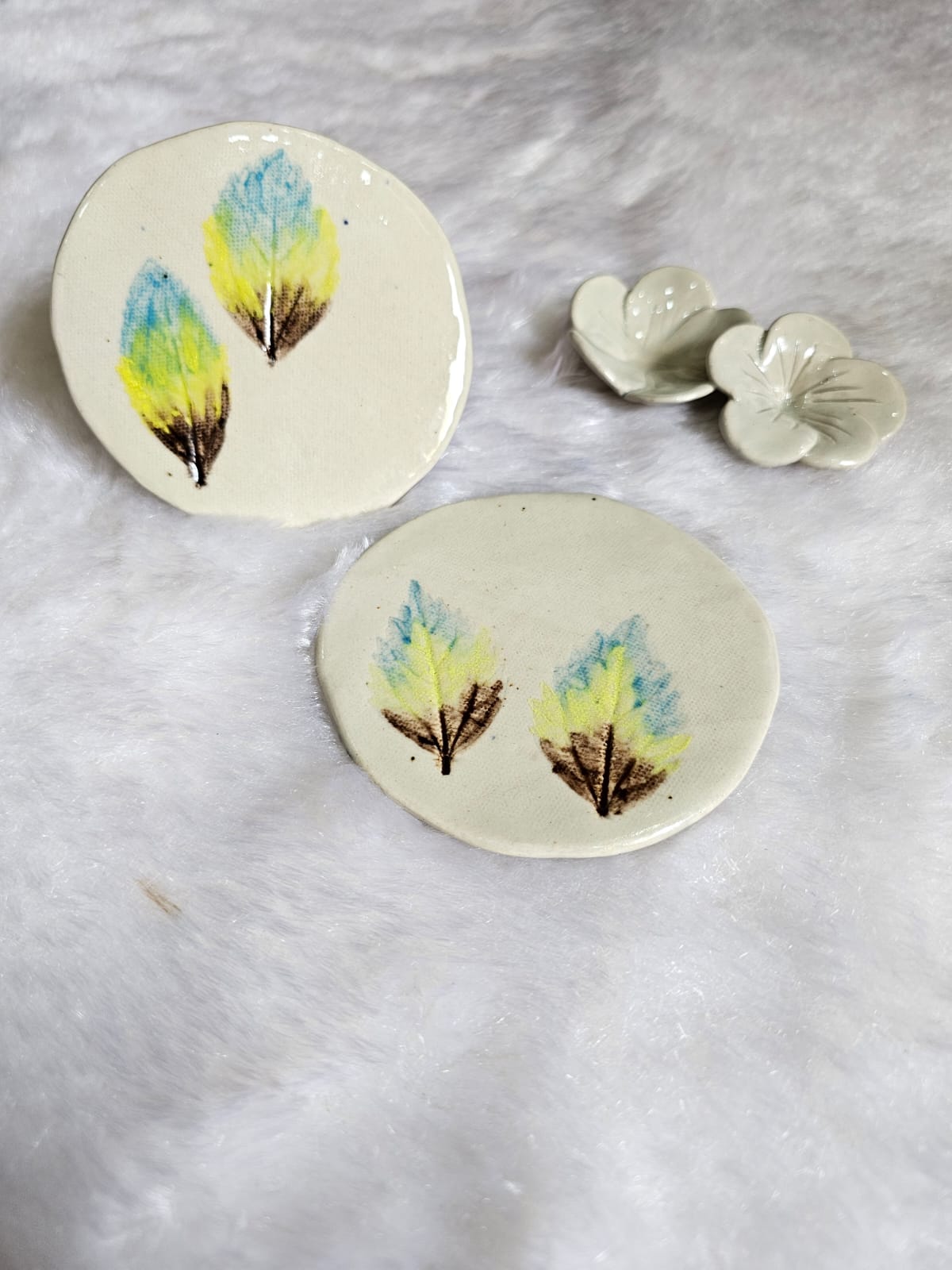 Handmade Ceramic Coaster