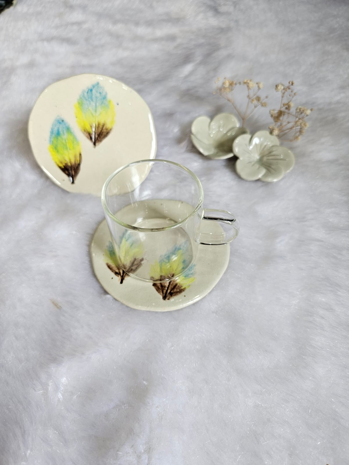 Handmade Ceramic Coaster
