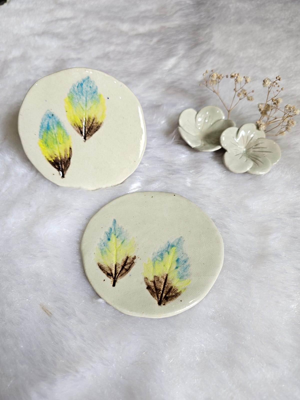 Handmade Ceramic Coaster