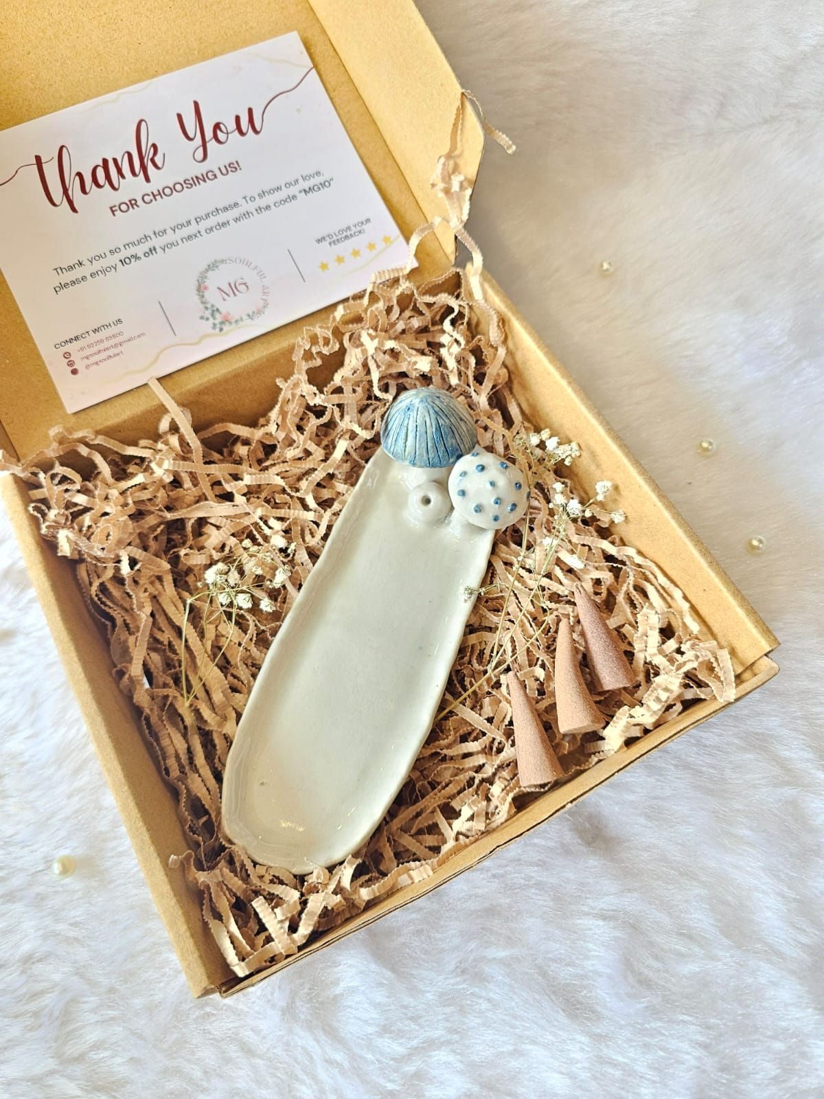 Mushroom Incense Stand