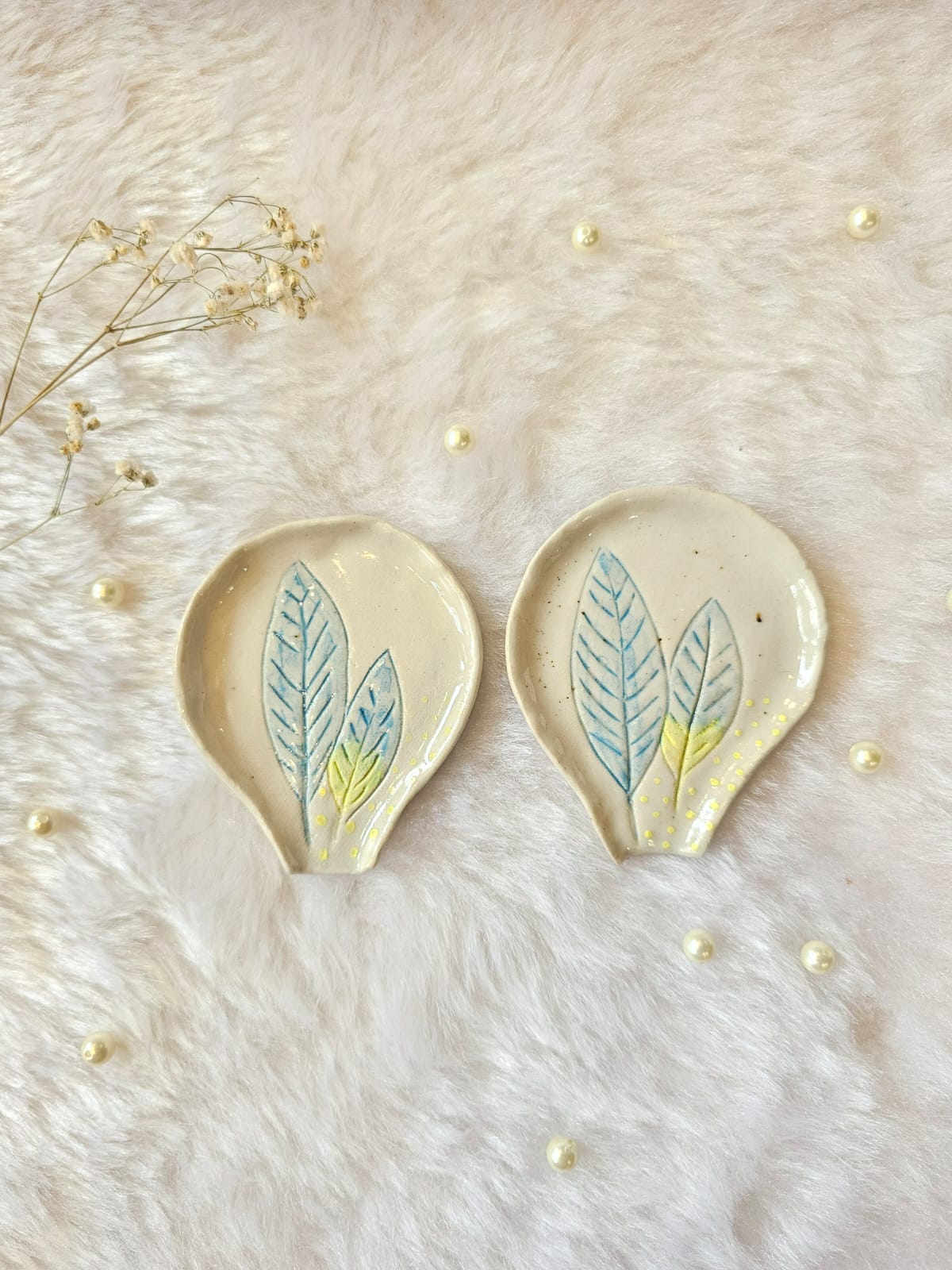 Leafy Tea/ Spoon Rest