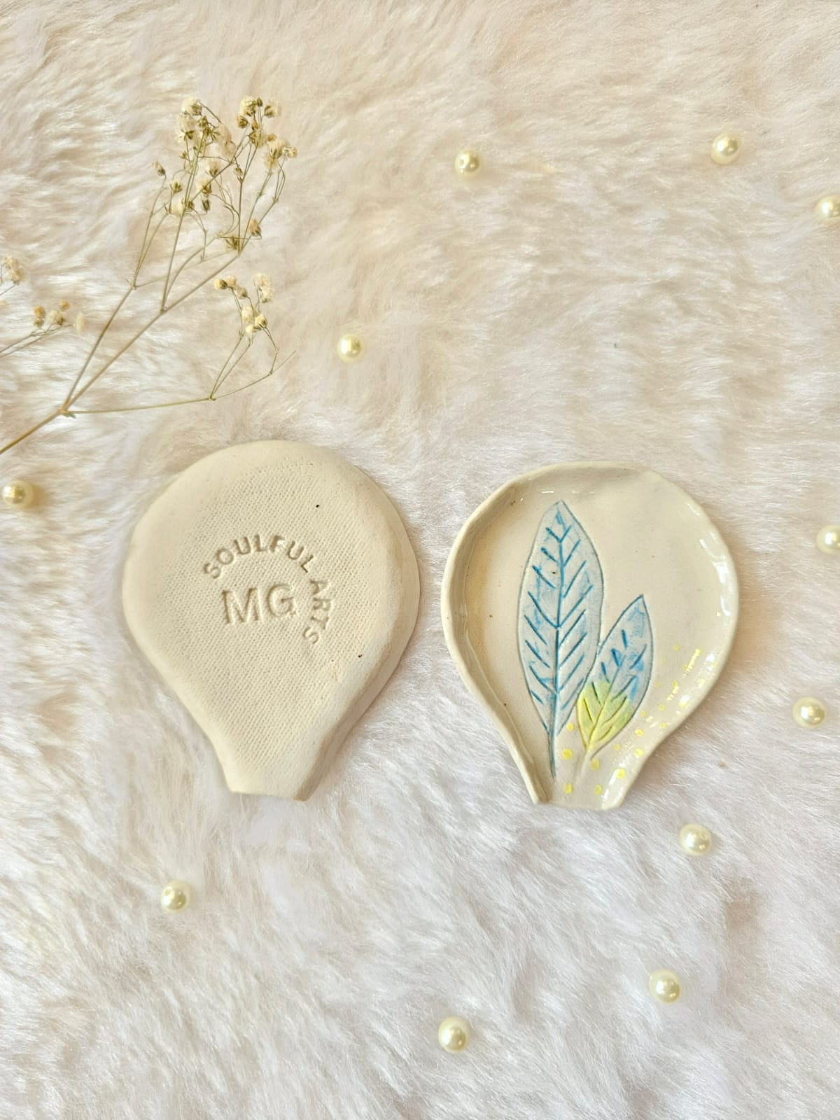 Leafy Tea/ Spoon Rest