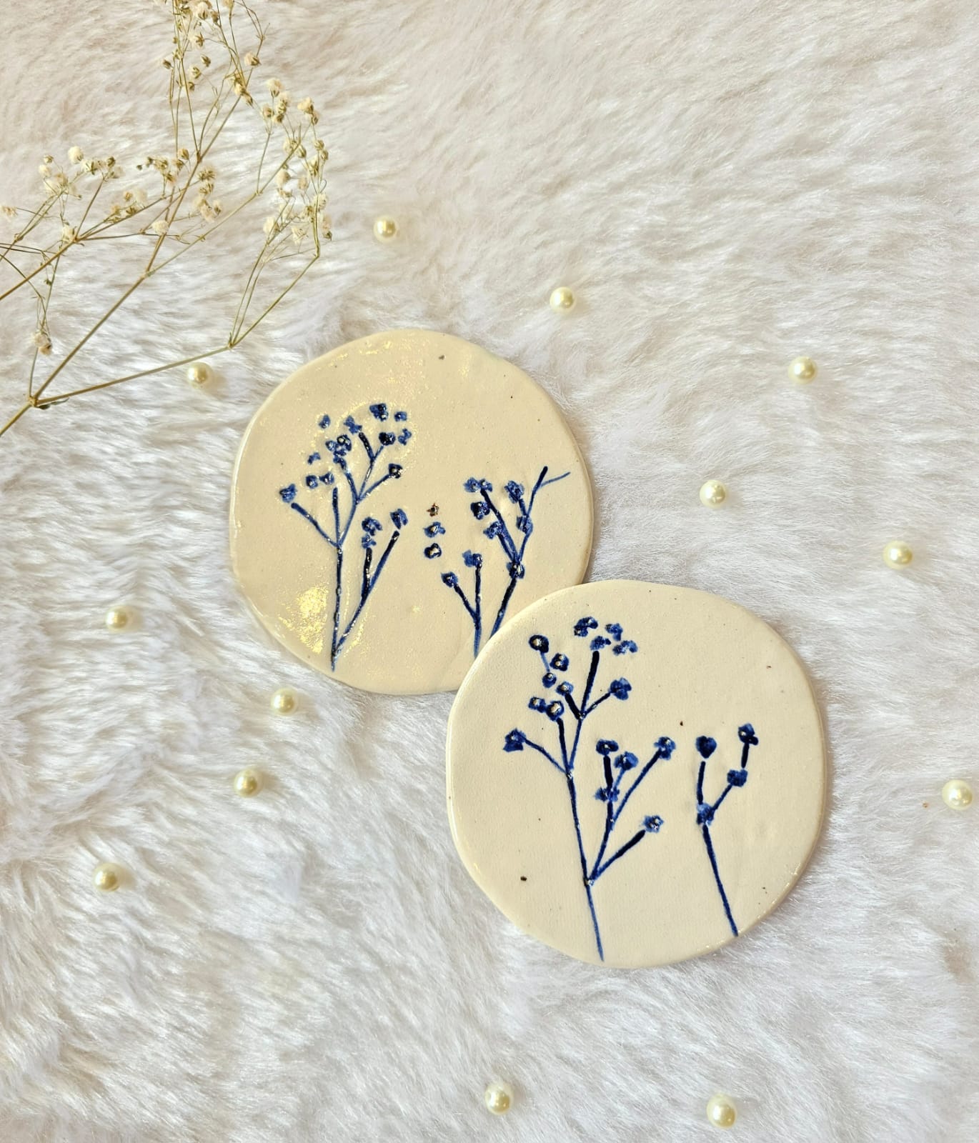Botanical Ceramic Coaster