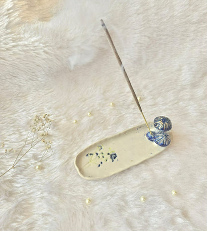Indulge In Peace Mushroom Incense Plate