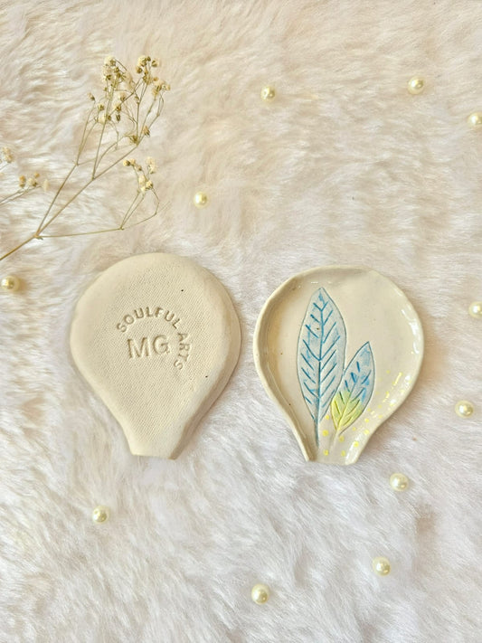 Leafy Tea/ Spoon Rest