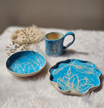 Floral Breakfast Set