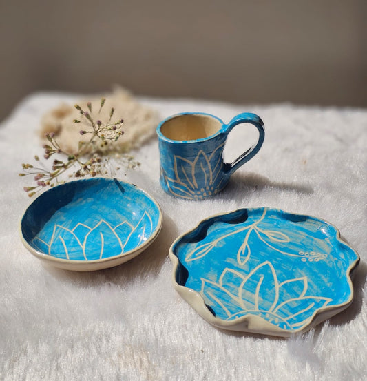 Floral Breakfast Set