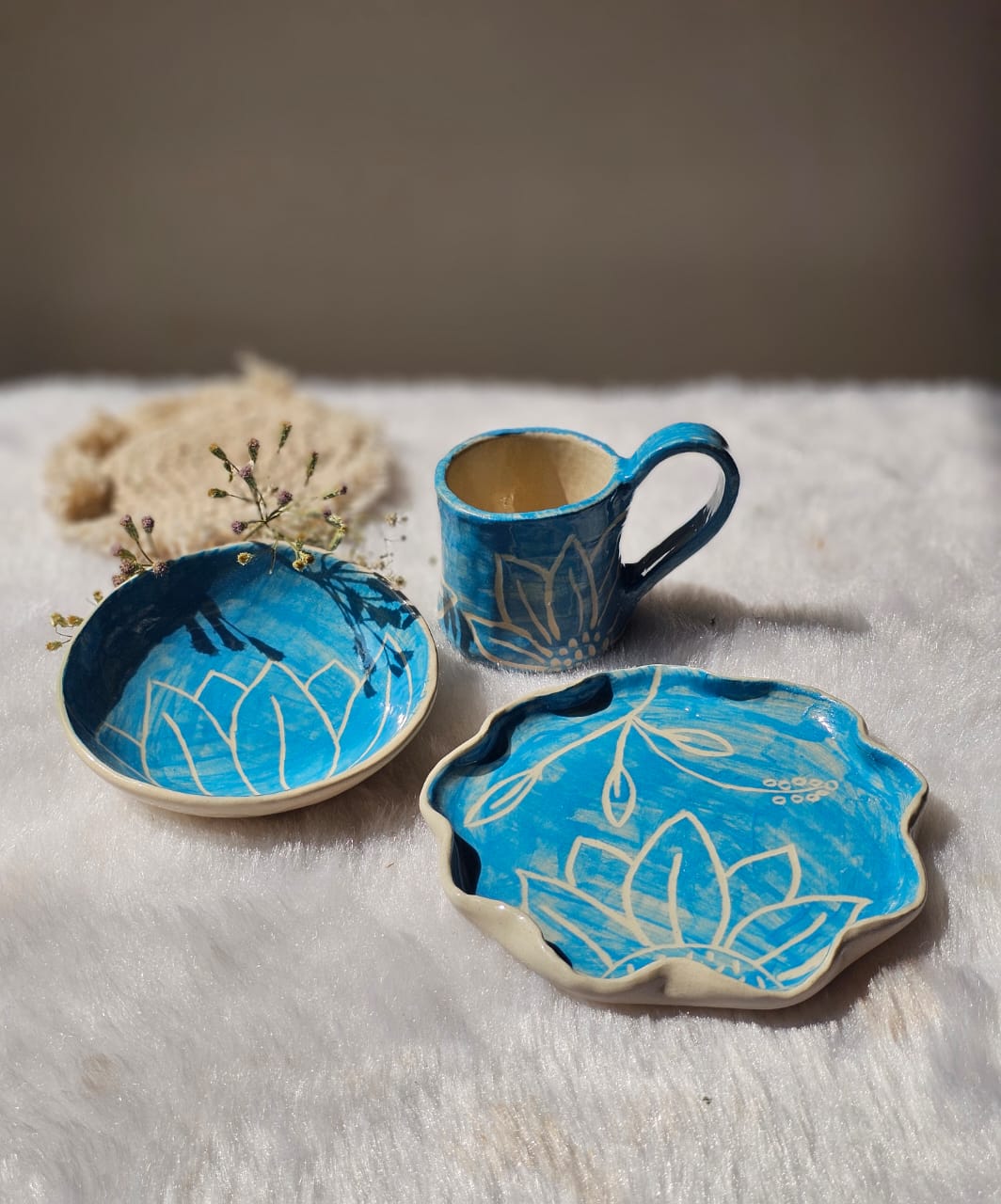 Floral Breakfast Set