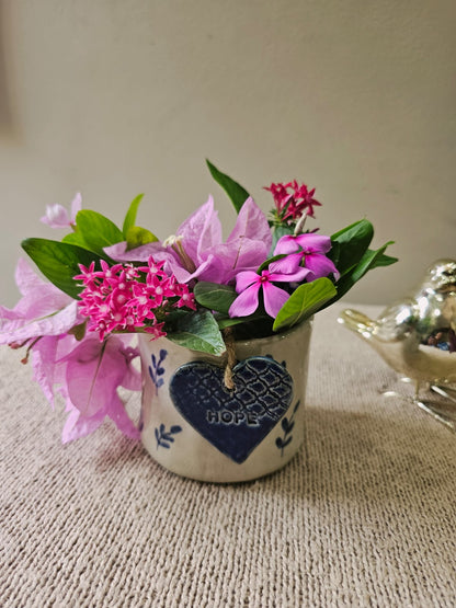 Blossom Haven Ceramic Vase