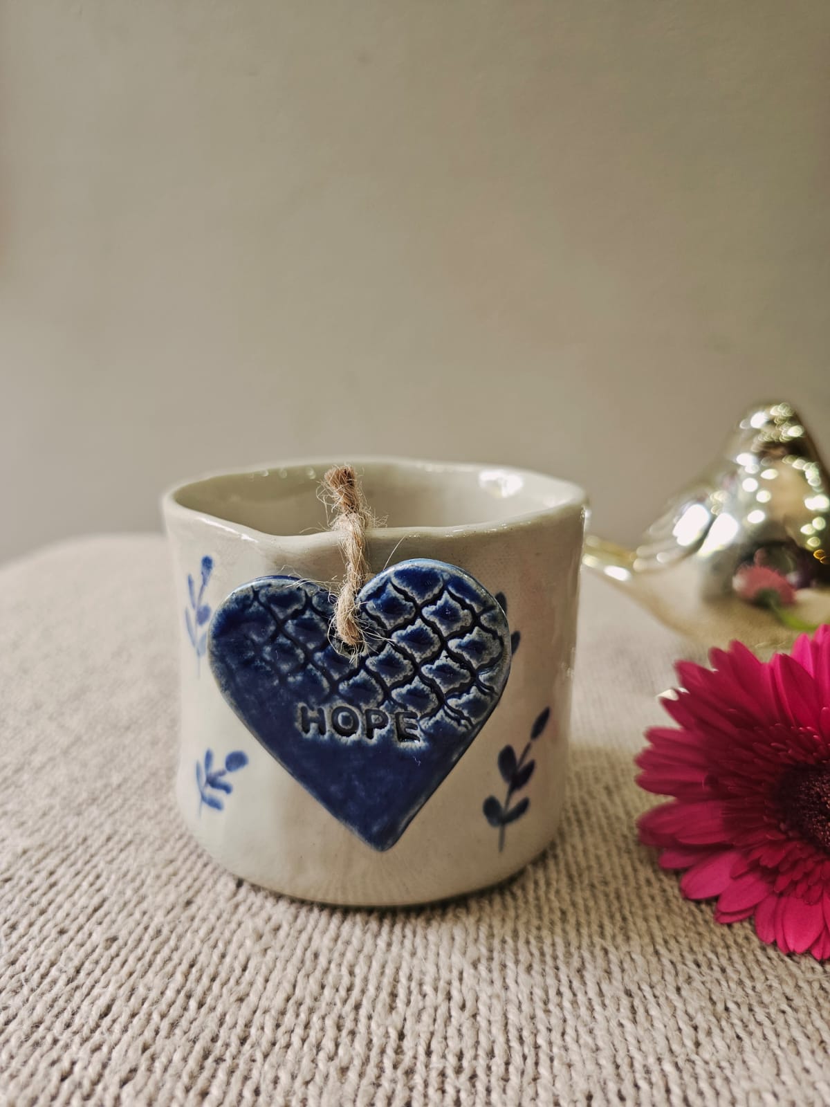 Blossom Haven Ceramic Vase