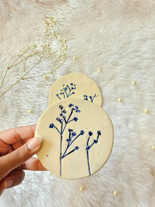 Botanical Ceramic Coaster