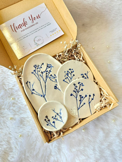 Floral Serving Platter