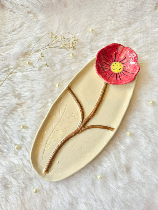 Monsoon Floral Oval Platter
