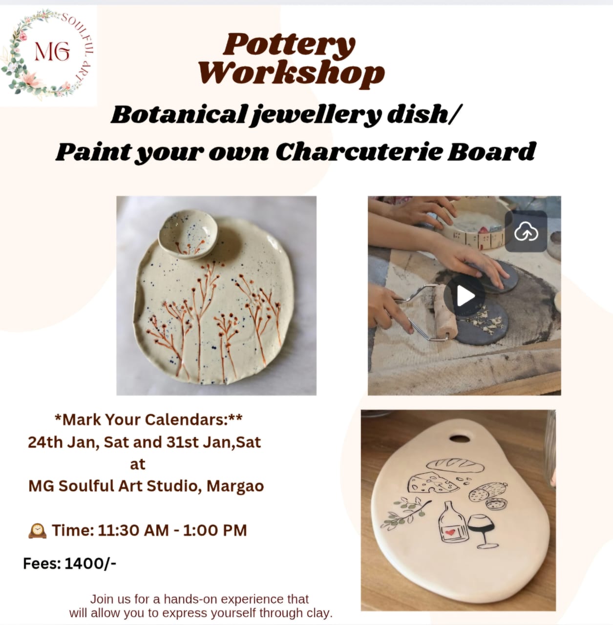 Botanical n charcuterie  Workshop